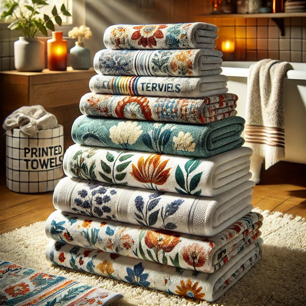Printed Terry Towels