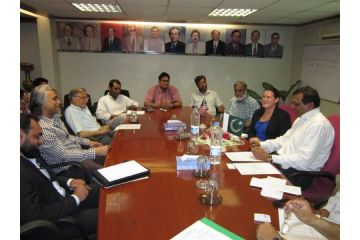 ss Rebecca Ann Seweryn, Economic Officer, US Consulate General Office