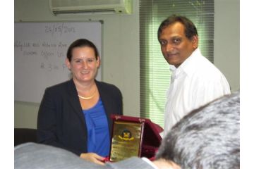 ss Rebecca Ann Seweryn, Economic Officer, US Consulate General Office