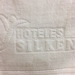 Jacquard Logo Towels