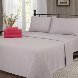 Flannel White Bed Sets