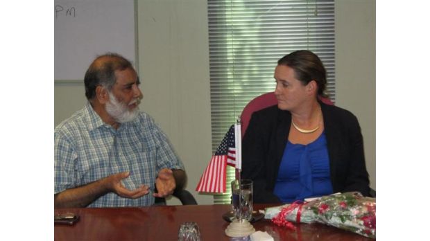 ss Rebecca Ann Seweryn, Economic Officer, US Consulate General Office