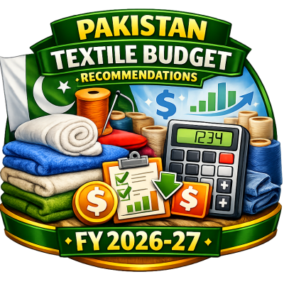 BUDGET RECOMMENDATIONS OF PAKISTAN&rsquo;S TEXTILE & APPAREL INDUSTRY FOR FY 2026-27 