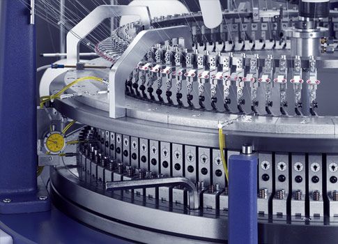 Knitting Setup: Terrot Machines