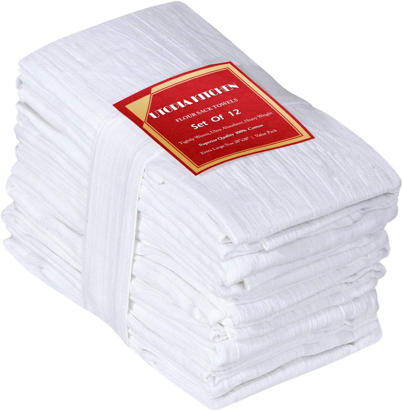 Flour Sack Towels 12 pack
