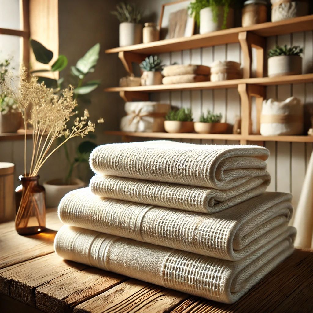 Un-bleached Bath Blankets