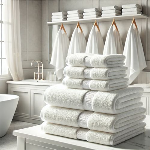 Bleached Towels
