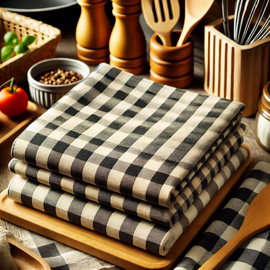 Dobby Check Towel