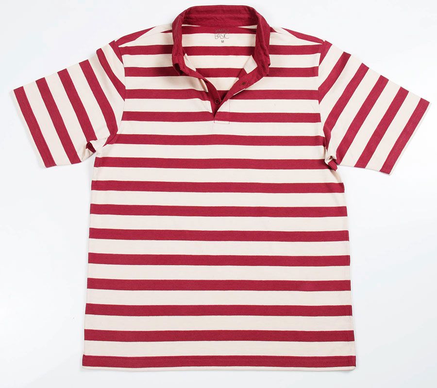 Apparel-Yarn dyed polo